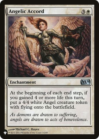Image for Angelic Accord (3) [The List Reprints]