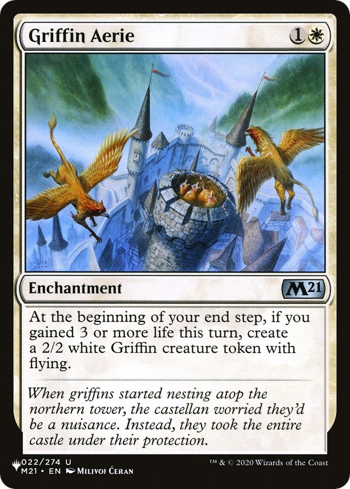 Image for Griffin Aerie (22) [The List Reprints]