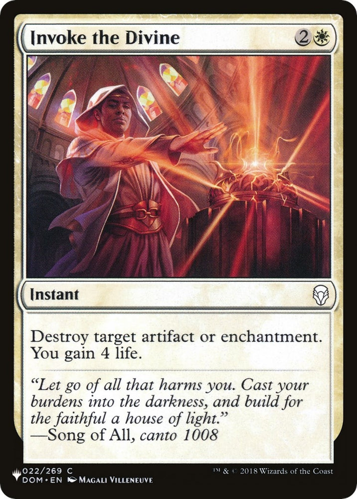 Image for Invoke the Divine (22) [The List Reprints]
