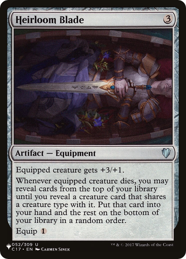 Image for Heirloom Blade (52) [The List Reprints]