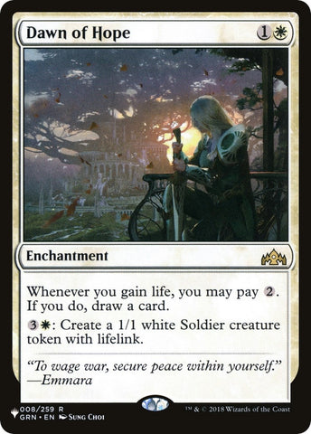 Image for Dawn of Hope (8) [The List Reprints]