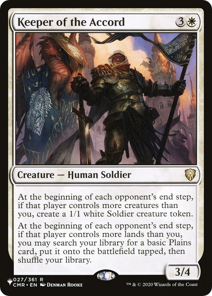 Image for Keeper of the Accord (27) [The List Reprints]