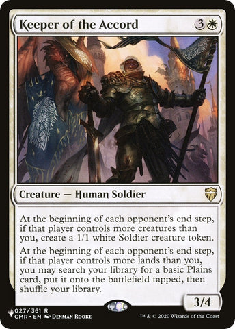 Image for Keeper of the Accord (27) [The List Reprints]