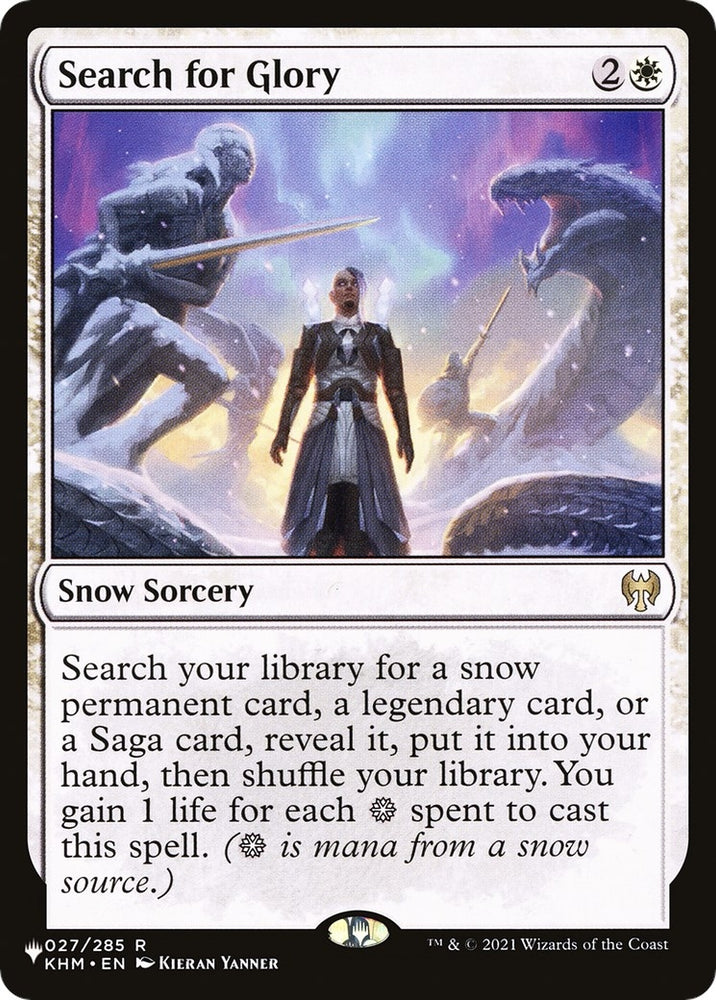 Image for Search for Glory (27) [The List Reprints]
