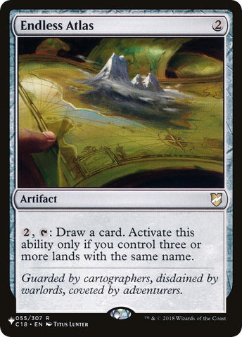 Image for Endless Atlas (55) [The List Reprints]