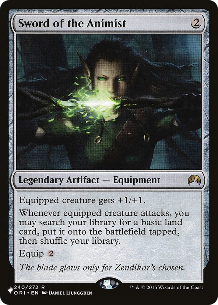 Image for Sword of the Animist (ORI) (240) [The List Reprints]