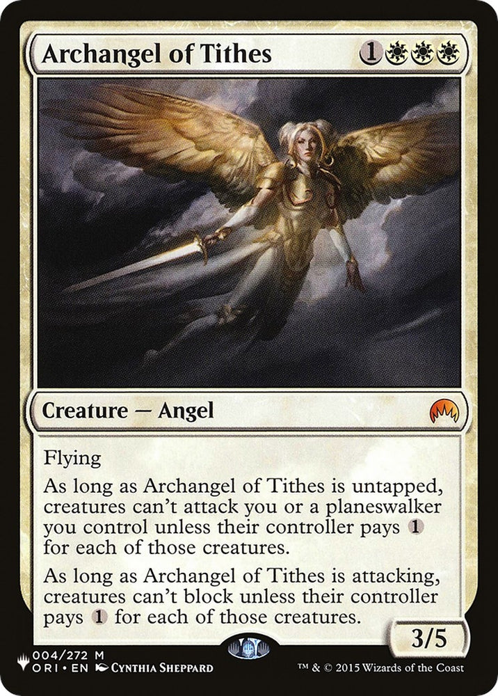 Image for Archangel of Tithes (4) [The List Reprints]