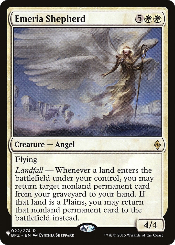Image for Emeria Shepherd (22) [The List Reprints]