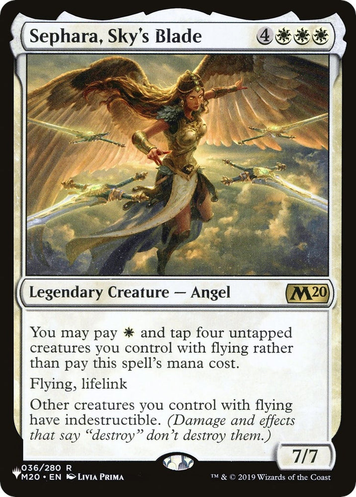 Image for Sephara, Sky's Blade (36) [The List Reprints]