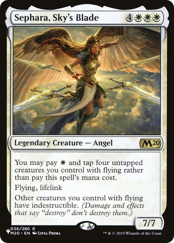 Image for Sephara, Sky's Blade (36) [The List Reprints]