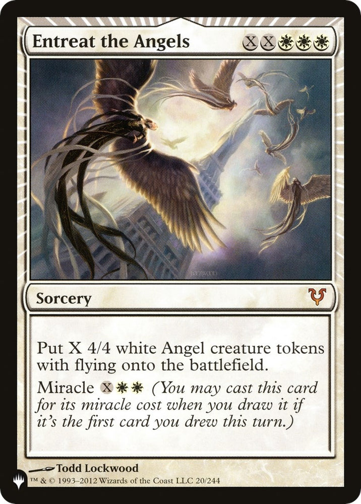 Image for Entreat the Angels (AVR) (20) [The List Reprints]