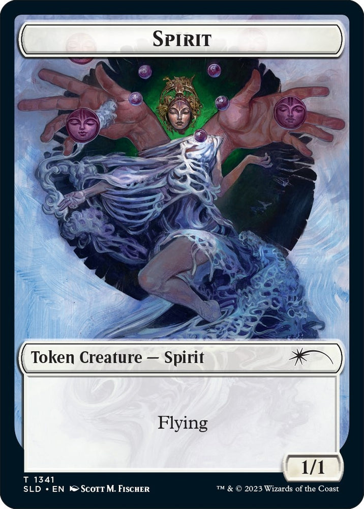 Image for Spirit (SLD) // Ajani's Pridemate Double-sided Token [Secret Lair Drop Series]