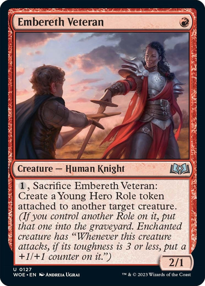 Image for Embereth Veteran (127) [Wilds of Eldraine]