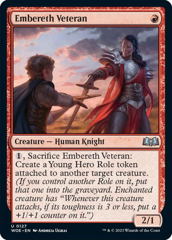 Image for Embereth Veteran (127) [Wilds of Eldraine]