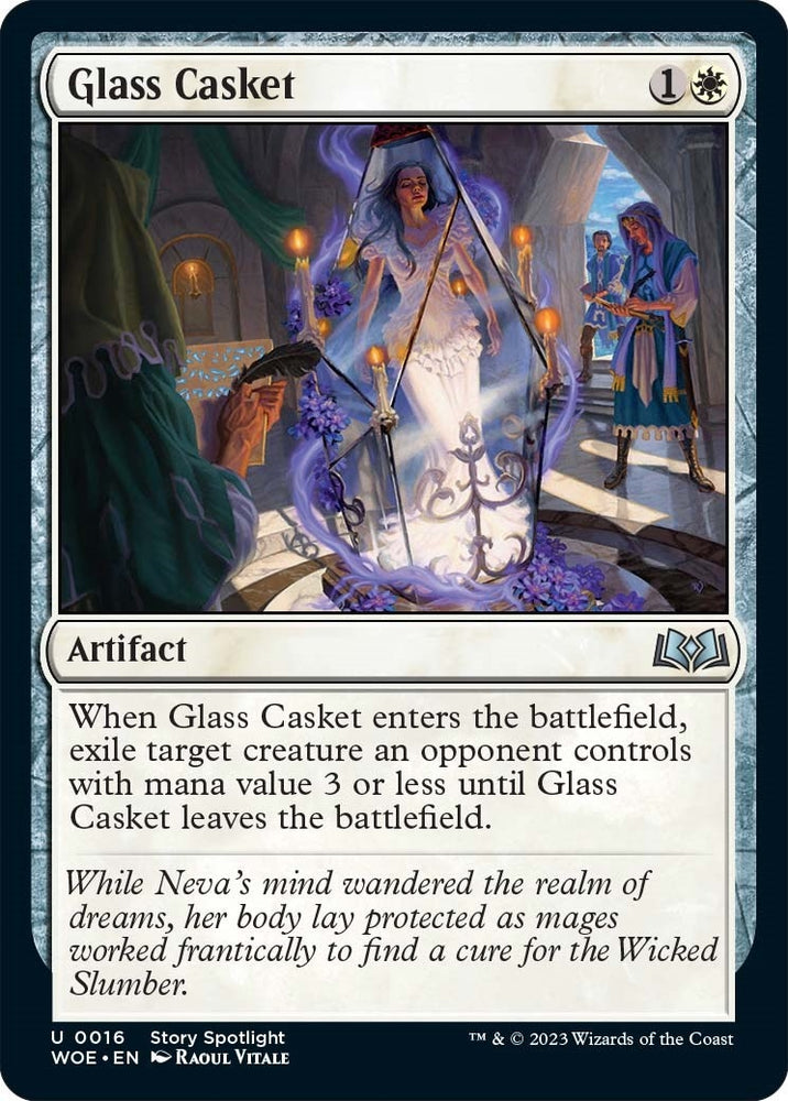 Image for Glass Casket (16) [Wilds of Eldraine]