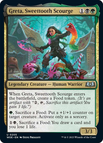 Image for Greta, Sweettooth Scourge (205) [Wilds of Eldraine]