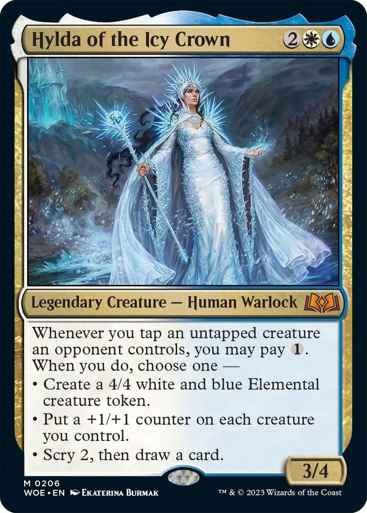 Image for Hylda of the Icy Crown (206) [Wilds of Eldraine]