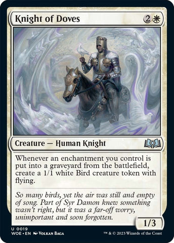 Image for Knight of Doves (19) [Wilds of Eldraine]