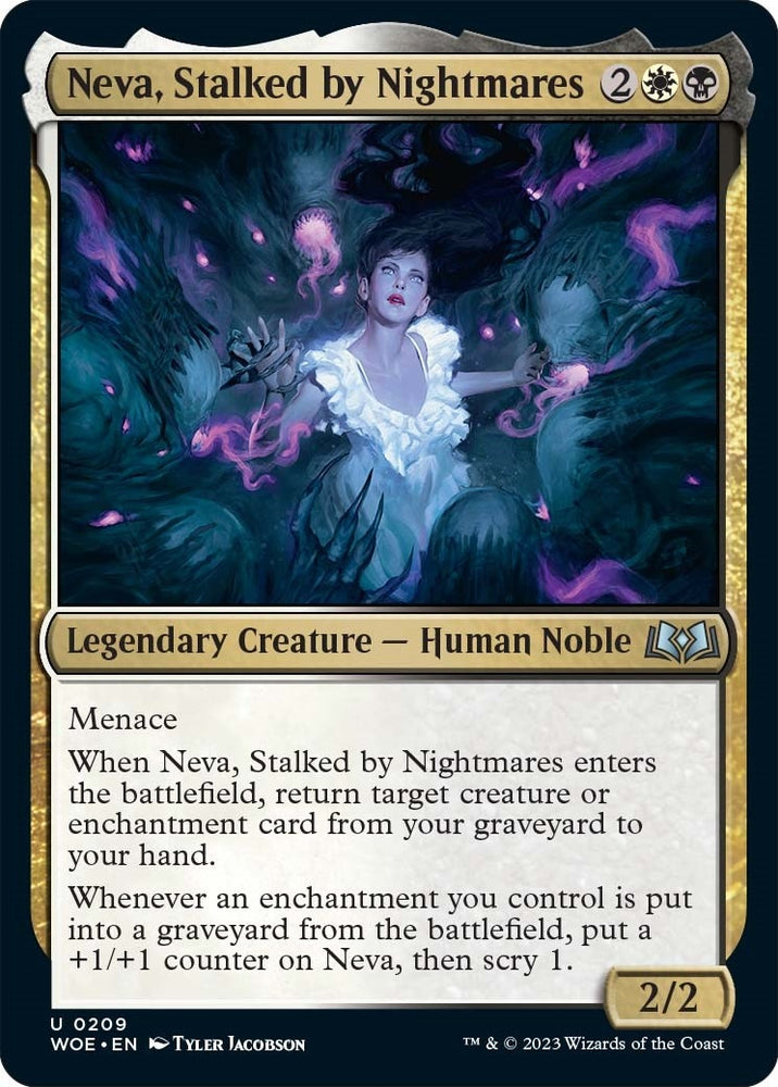 Image for Neva, Stalked by Nightmares (209) [Wilds of Eldraine]