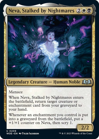 Image for Neva, Stalked by Nightmares (209) [Wilds of Eldraine]