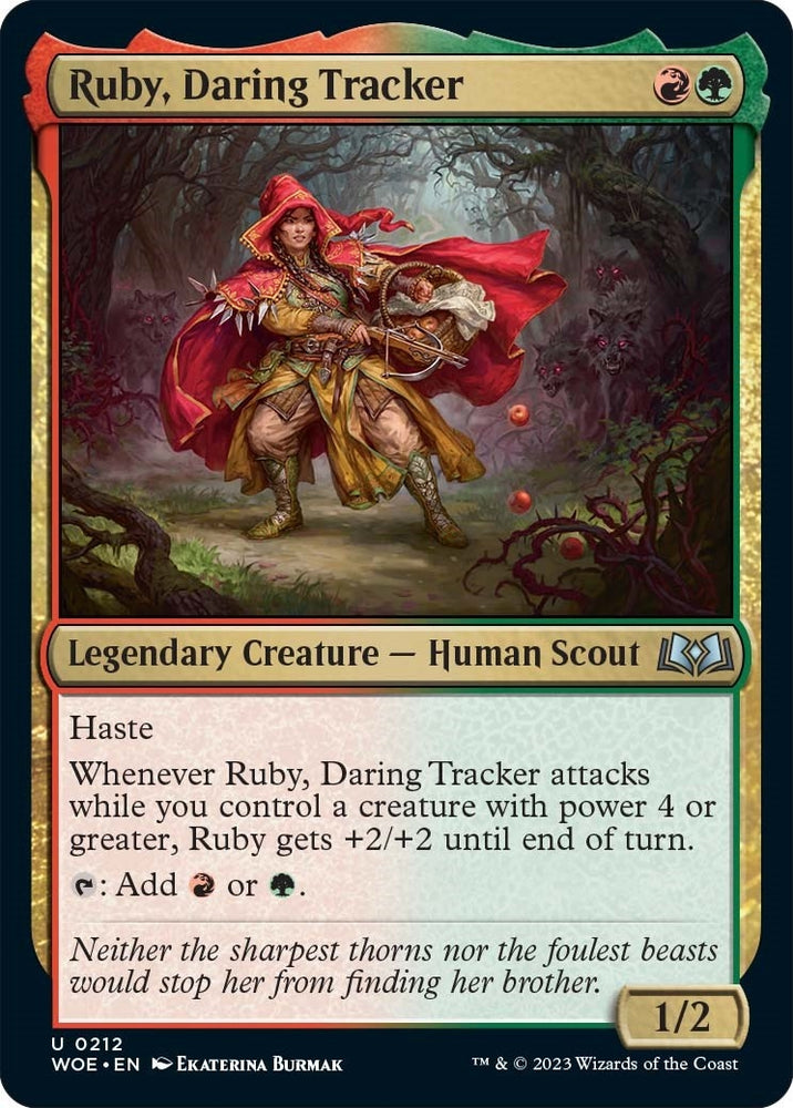 Image for Ruby, Daring Tracker (212) [Wilds of Eldraine]