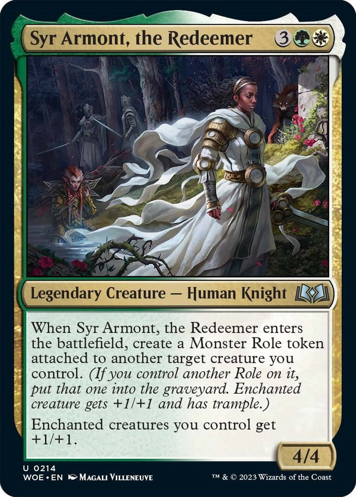 Image for Syr Armont, the Redeemer (214) [Wilds of Eldraine]
