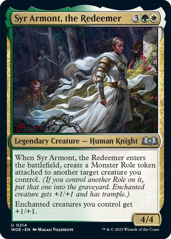 Image for Syr Armont, the Redeemer (214) [Wilds of Eldraine]