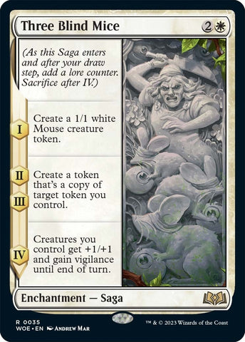 Image for Three Blind Mice (35) [Wilds of Eldraine]
