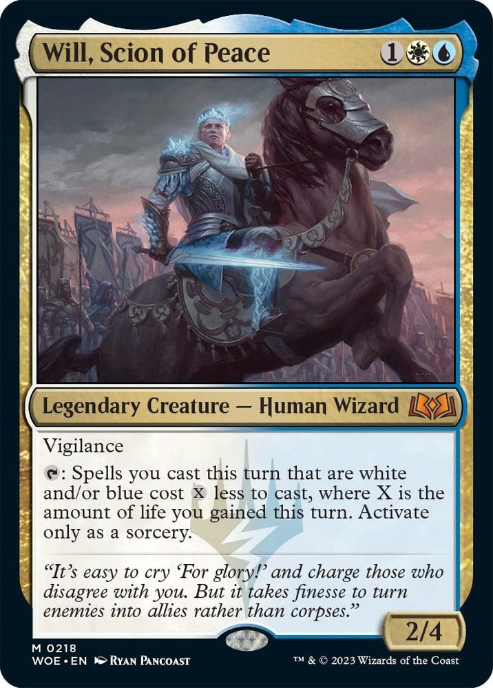 Image for Will, Scion of Peace (218) [Wilds of Eldraine]