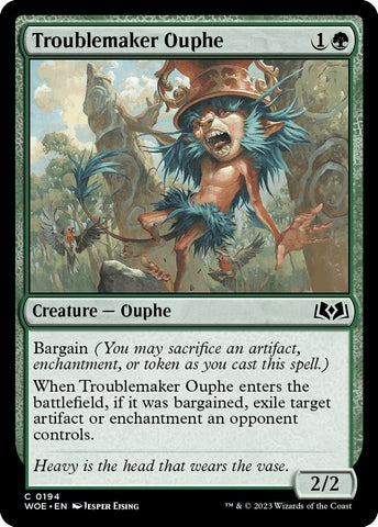 Image for Troublemaker Ouphe (194) [Wilds of Eldraine]