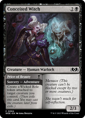 Image for Conceited Witch (84) [Wilds of Eldraine]