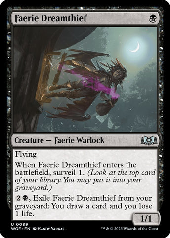 Image for Faerie Dreamthief (89) [Wilds of Eldraine]