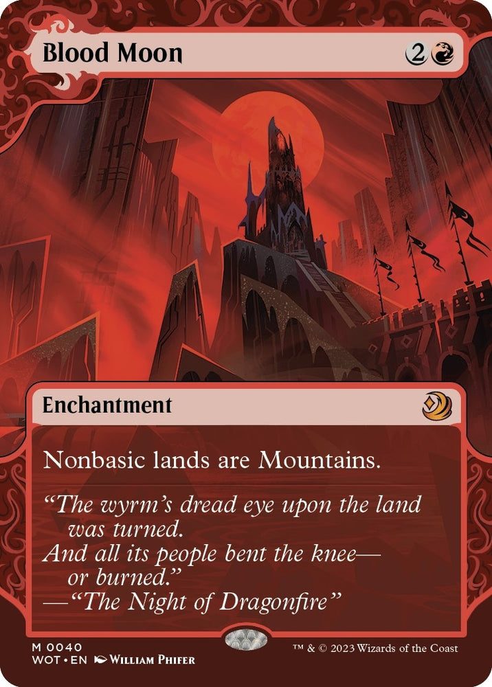 Image for Blood Moon (40) [Wilds of Eldraine: Enchanting Tales]