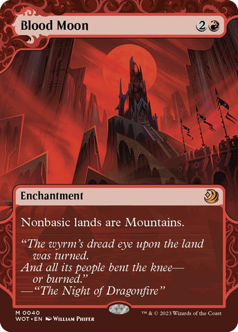 Image for Blood Moon (40) [Wilds of Eldraine: Enchanting Tales]
