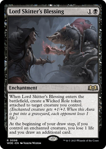 Image for Lord Skitter's Blessing (98) [Wilds of Eldraine]