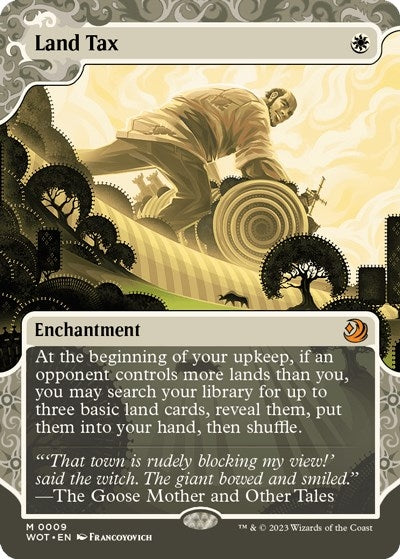 Image for Land Tax (9) [Wilds of Eldraine: Enchanting Tales]
