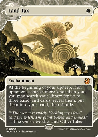 Image for Land Tax (9) [Wilds of Eldraine: Enchanting Tales]