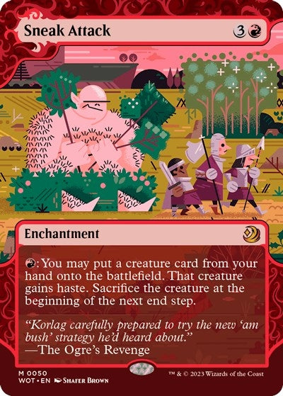 Image for Sneak Attack (50) [Wilds of Eldraine: Enchanting Tales]