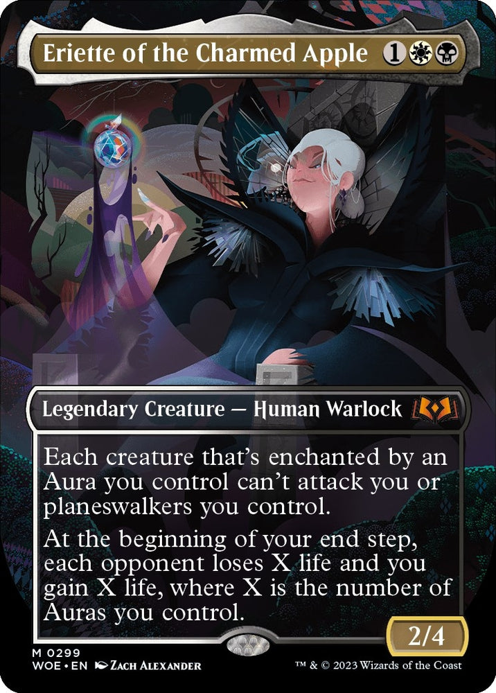 Image for Eriette of the Charmed Apple (Borderless) (299) [Wilds of Eldraine]