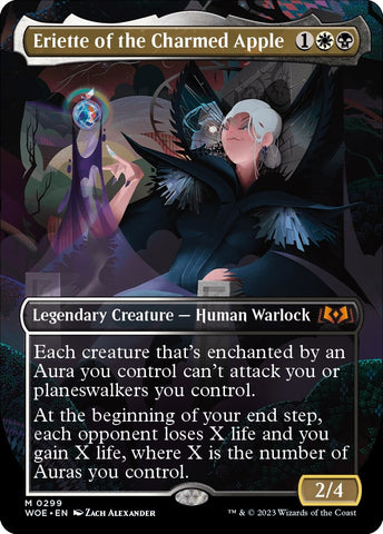 Image for Eriette of the Charmed Apple (Borderless) (299) [Wilds of Eldraine]