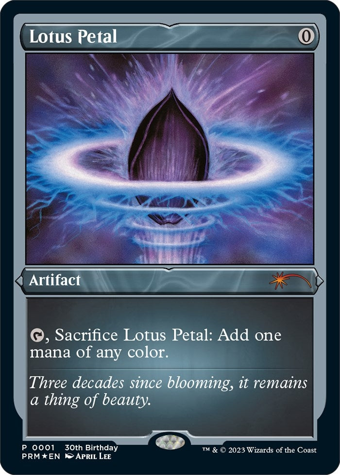 Image for Lotus Petal (Foil Etched) (1) [Unique and Miscellaneous Promos]