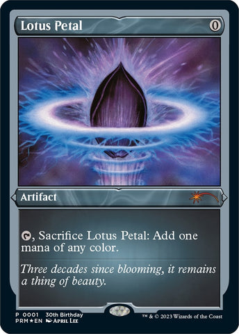 Image for Lotus Petal (Foil Etched) (1) [Unique and Miscellaneous Promos]