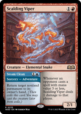 Image for Scalding Viper (235) - Magic: The Gathering