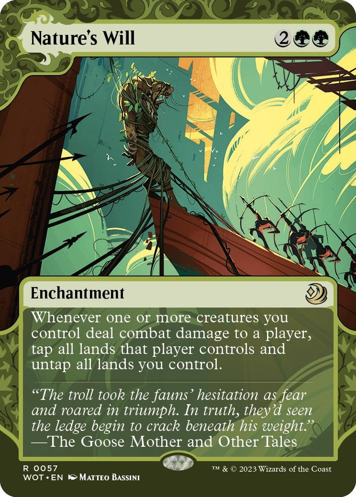 Image for Nature's Will (57) [Wilds of Eldraine: Enchanting Tales]