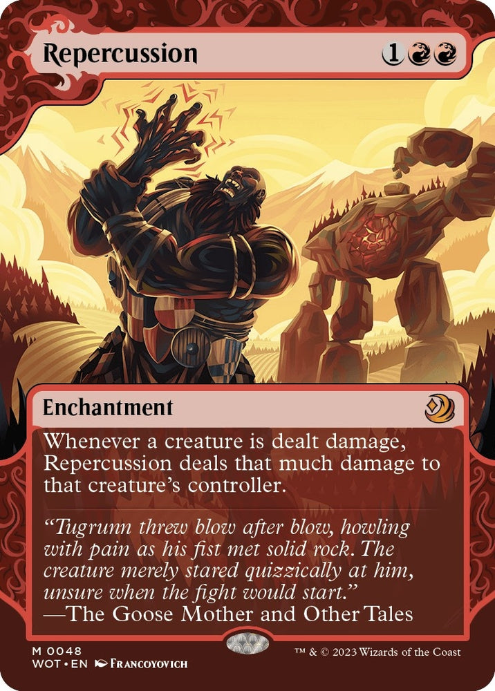 Image for Repercussion (48) [Wilds of Eldraine: Enchanting Tales]