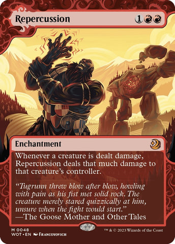 Image for Repercussion (48) [Wilds of Eldraine: Enchanting Tales]
