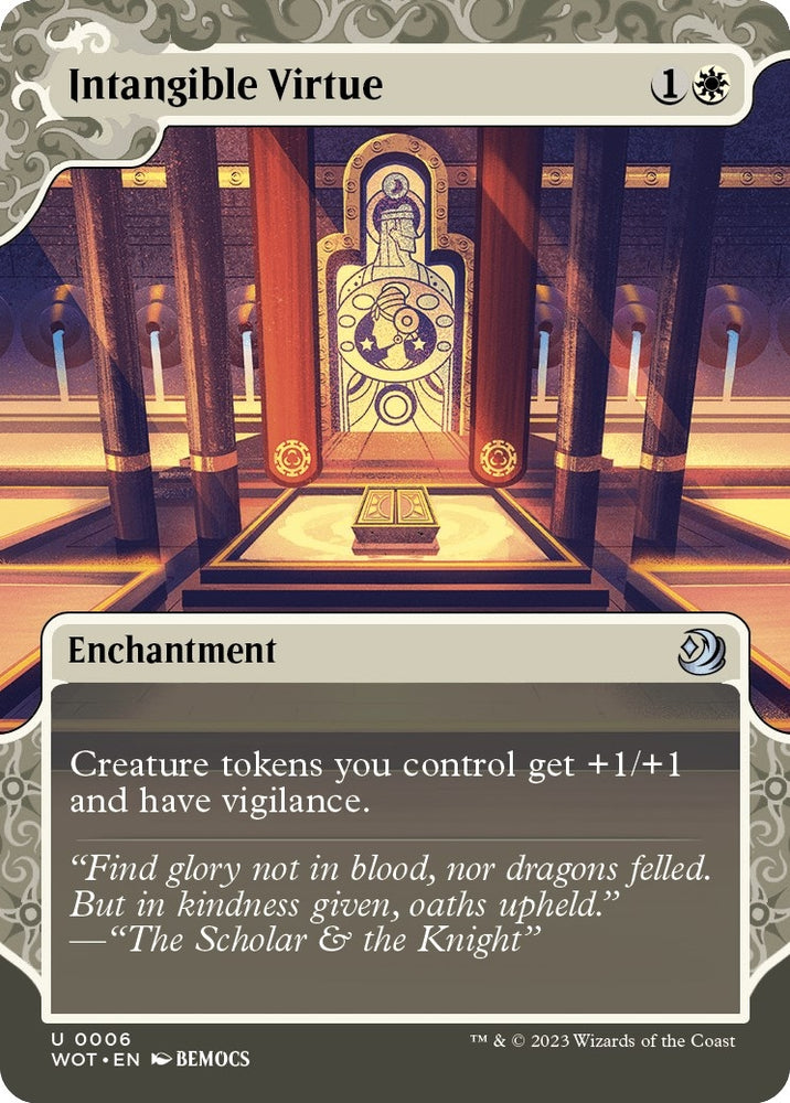 Image for Intangible Virtue (6) [Wilds of Eldraine: Enchanting Tales]