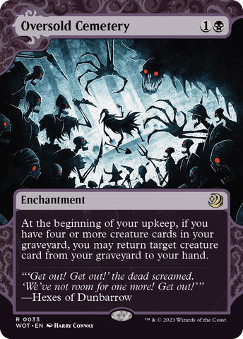 Image for Oversold Cemetery (33) [Wilds of Eldraine: Enchanting Tales]