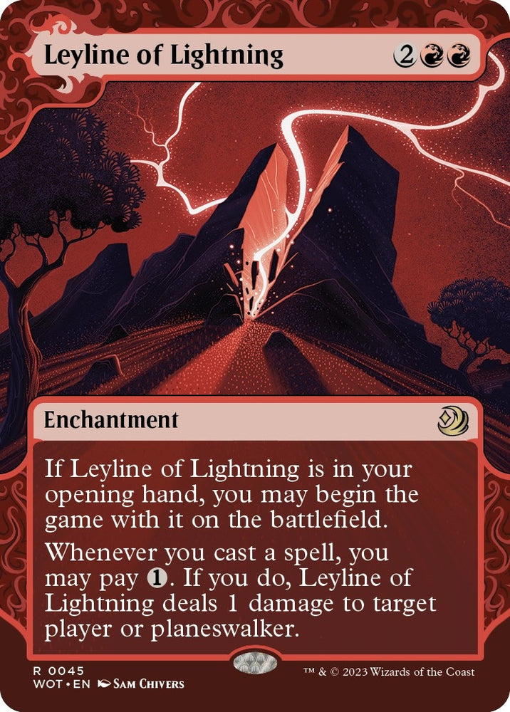 Image for Leyline of Lightning (45) [Wilds of Eldraine: Enchanting Tales]