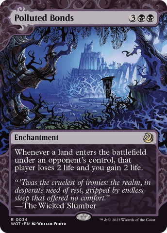 Image for Polluted Bonds (34) [Wilds of Eldraine: Enchanting Tales]